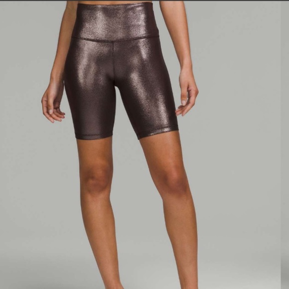 SOLD Lululemon Align HR Shorts 8 inch ‘French Press’ Size 4 - Picture 2 of 8